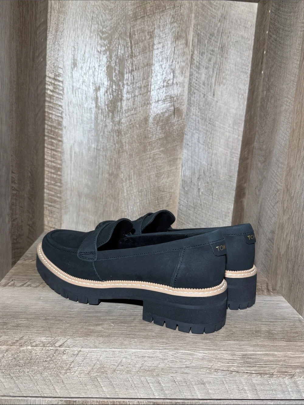 TOMS Cara Leather Loafers